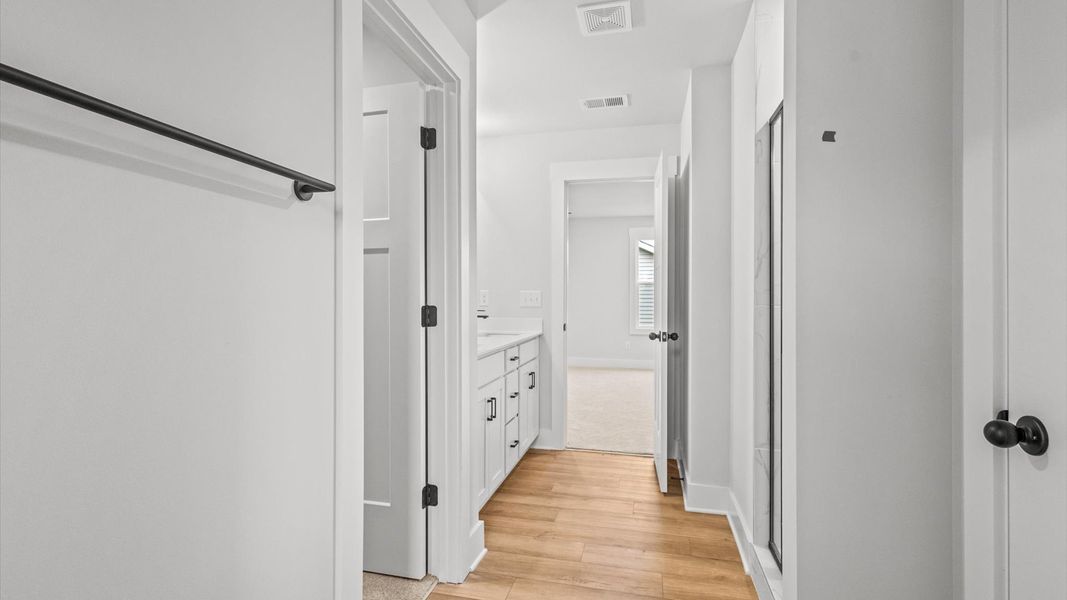Representative furnished interior of a home built from the Neroli by DRB Homes in Essex Village, Franklinton (Image 16).