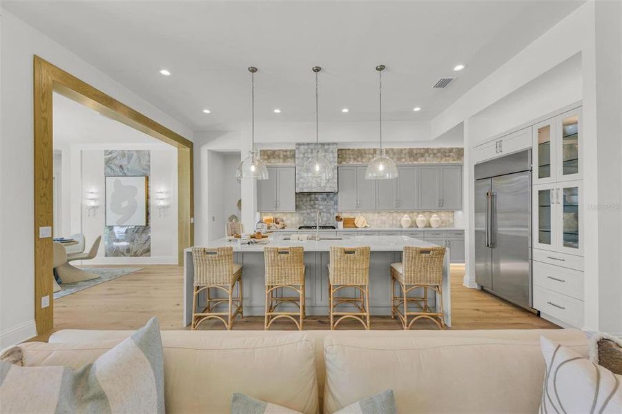 Furnished interior view inside a new home in , Venice (Image 44).