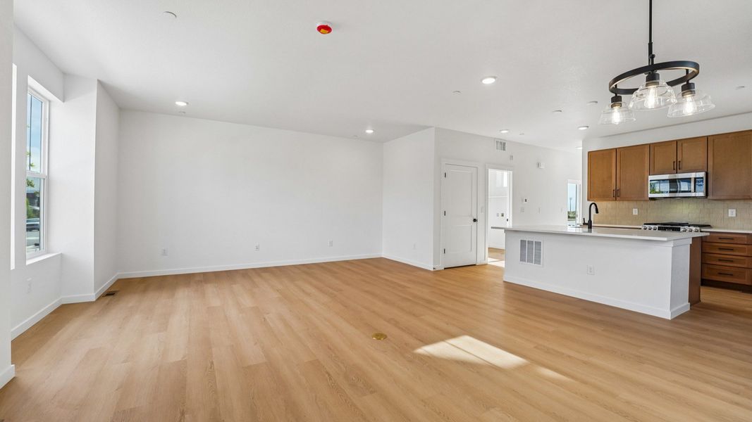 Furnished interior view inside a new home in Westerly, Erie (Image 8).