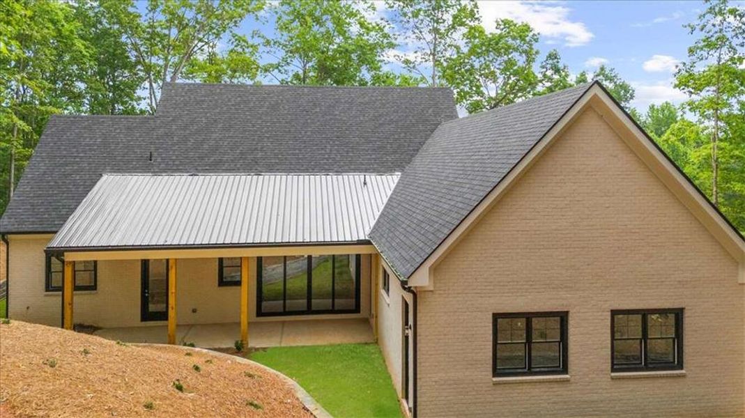 Exterior details and patio area of a home in , Cornelia (Image 43).
