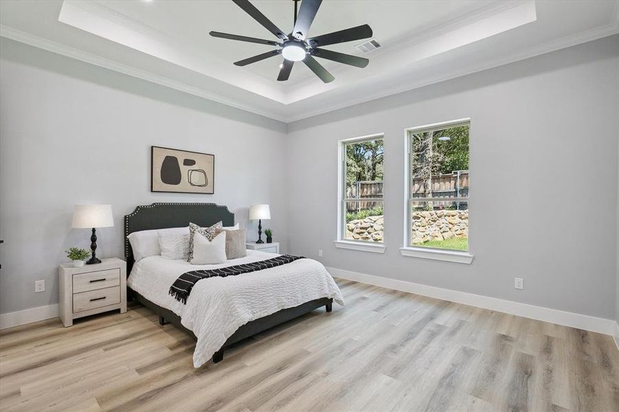 Furnished interior view inside a new home in , Arlington (Image 3).