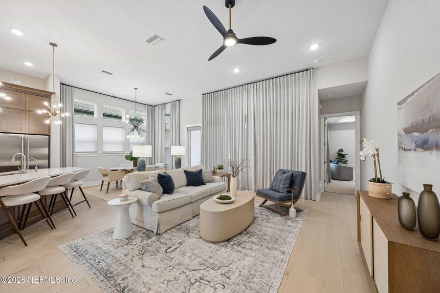 Furnished interior view inside a new home in , Ponte Vedra (Image 18). Furnished interior view inside a new home in , Ponte Vedra (Image 18).
