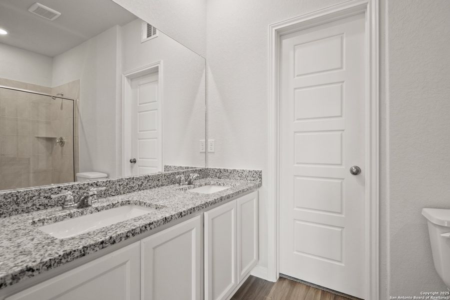 Furnished interior view inside a new home in Katzer Ranch, Converse (Image 6).