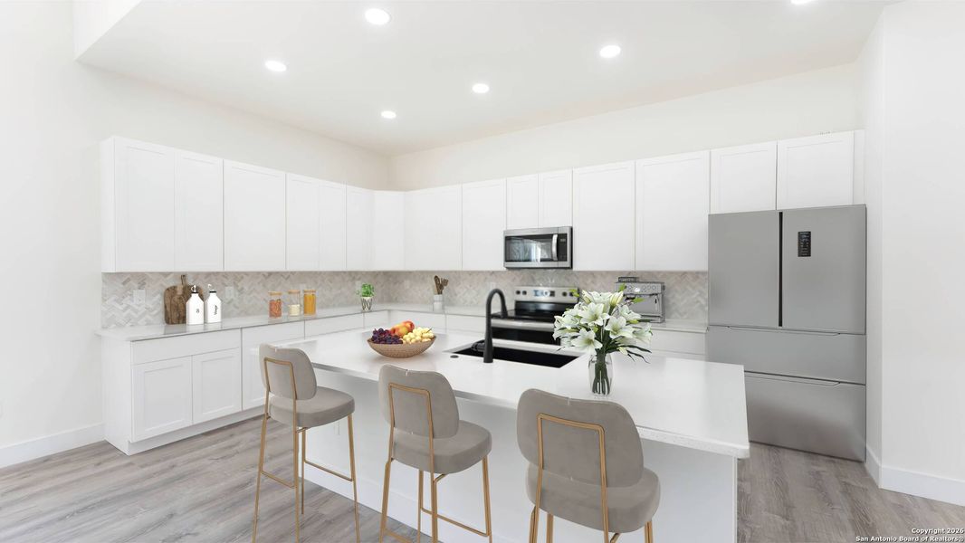 Furnished interior view inside a new home in , Canyon Lake (Image 15).