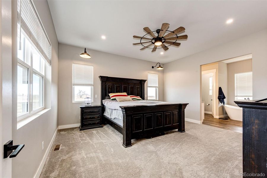 Furnished interior view inside a new home in , Peyton (Image 26).