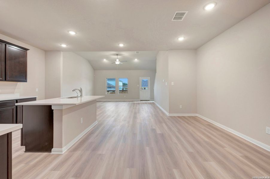 Spacious, unfurnished interior of a new home in Agave, San Antonio (Image 33). Spacious, unfurnished interior of a new home in Agave, San Antonio (Image 33).