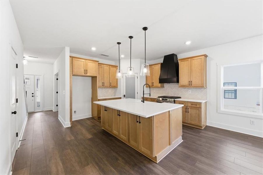 Furnished interior view inside a new home in , Emerson (Image 6). Furnished interior view inside a new home in , Emerson (Image 6).
