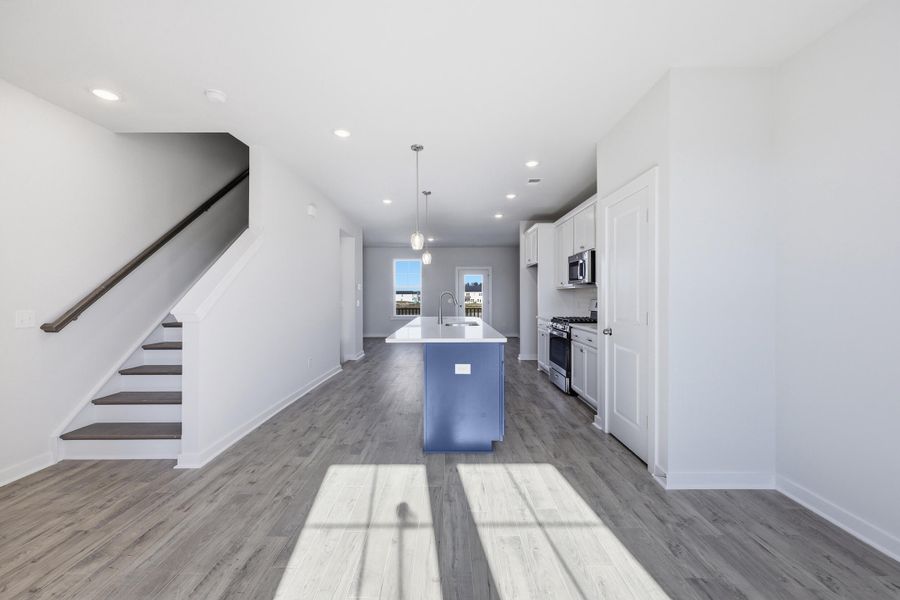 Furnished interior view inside a new home in , Summerville (Image 35).