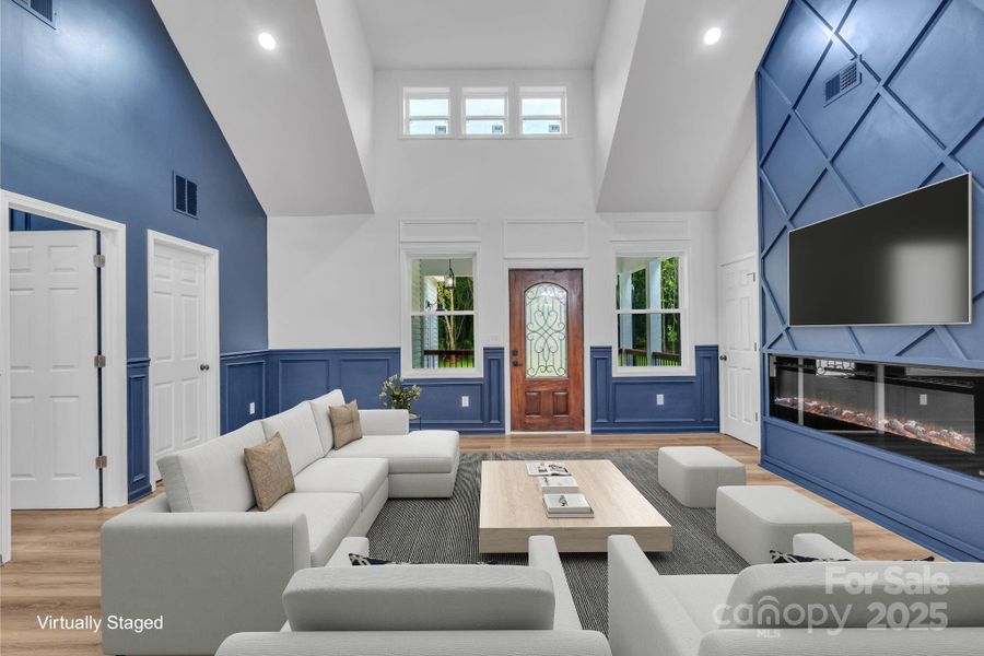 Furnished interior view inside a new home in , Shelby (Image 17).