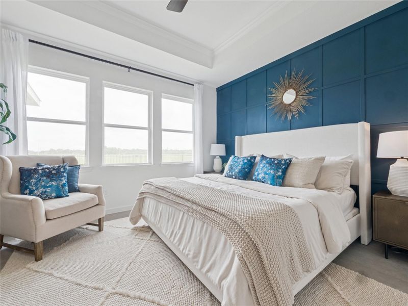 Lavish primary suite (*Photo not of actual home and used for illustration purposes only.)