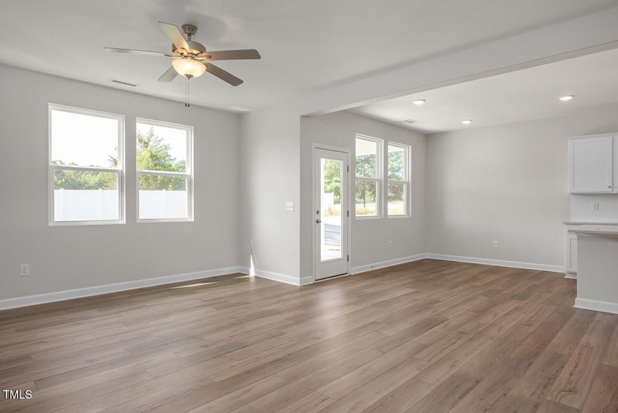 Spacious, unfurnished interior of a new home in Woodland Crossing, Zebulon (Image 18).