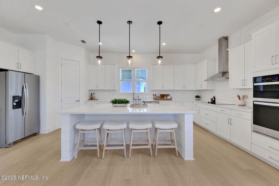 Furnished interior view inside a new home in North Beach Townhomes, Jacksonville Beach (Image 21).