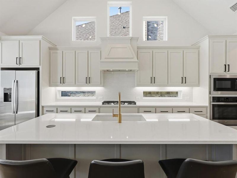 Furnished interior view inside a new home in Nelson Lake, Rockwall (Image 11). Furnished interior view inside a new home in Nelson Lake, Rockwall (Image 11).