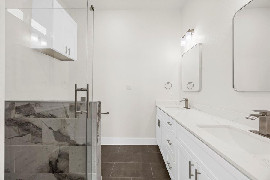 Furnished interior view inside a new home in , Cleveland (Image 7).