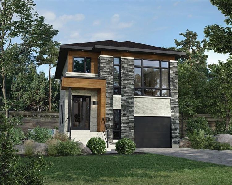 Front exterior of a new home in , Rome, GA, highlighting curb appeal (Image 1).