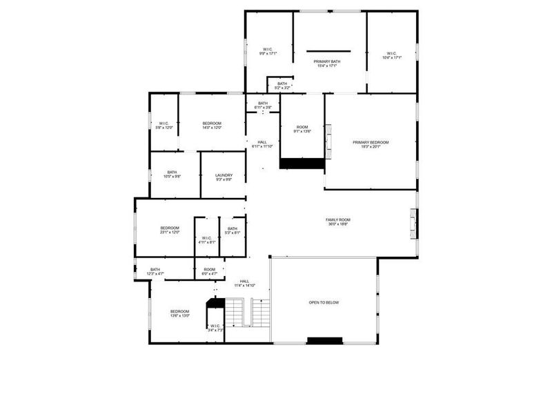 2D floor plan layout of this home in , Lilburn, GA (Image 4).