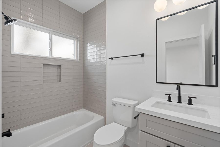 Furnished interior view inside a new home in , Houston (Image 15).