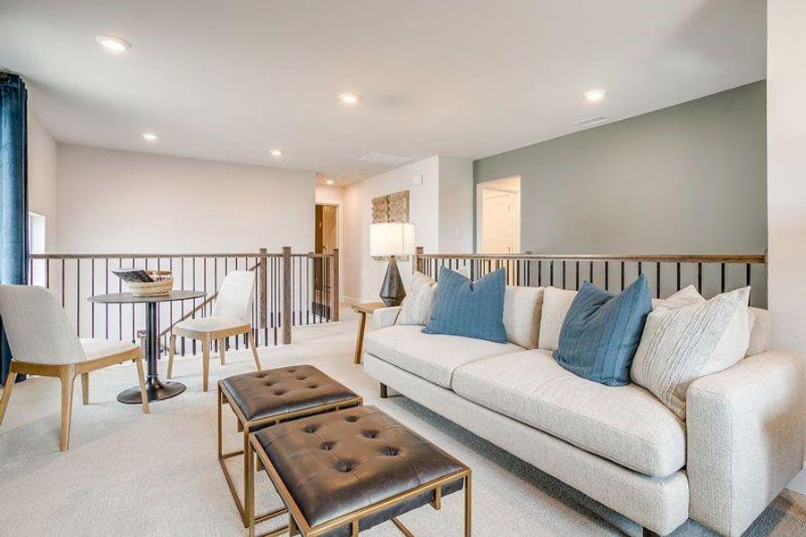 Furnished interior view inside a new home in Creekside, Royse City (Image 9). Furnished interior view inside a new home in Creekside, Royse City (Image 9).