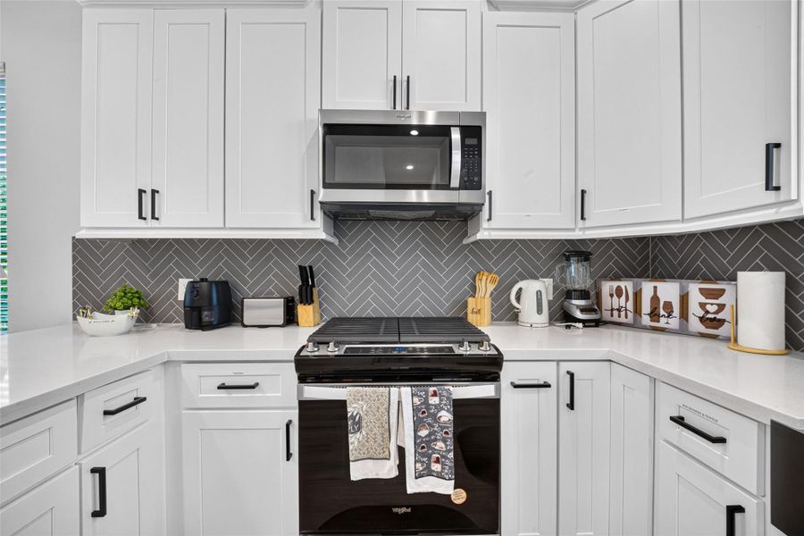 Furnished interior view inside a new home in , Houston (Image 36).