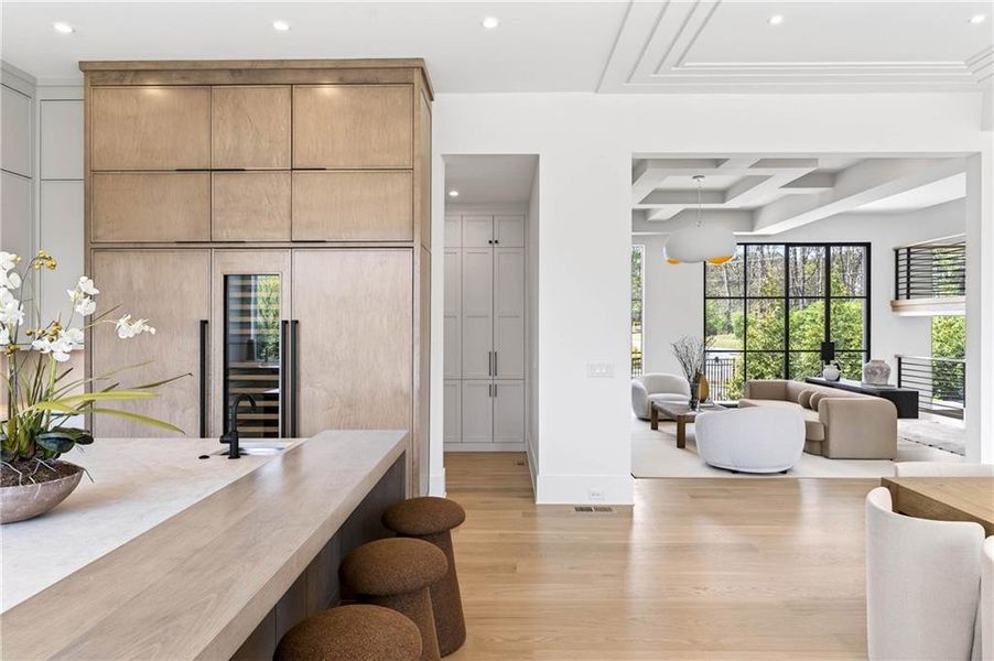 Furnished interior view inside a new home in , Marietta (Image 18).