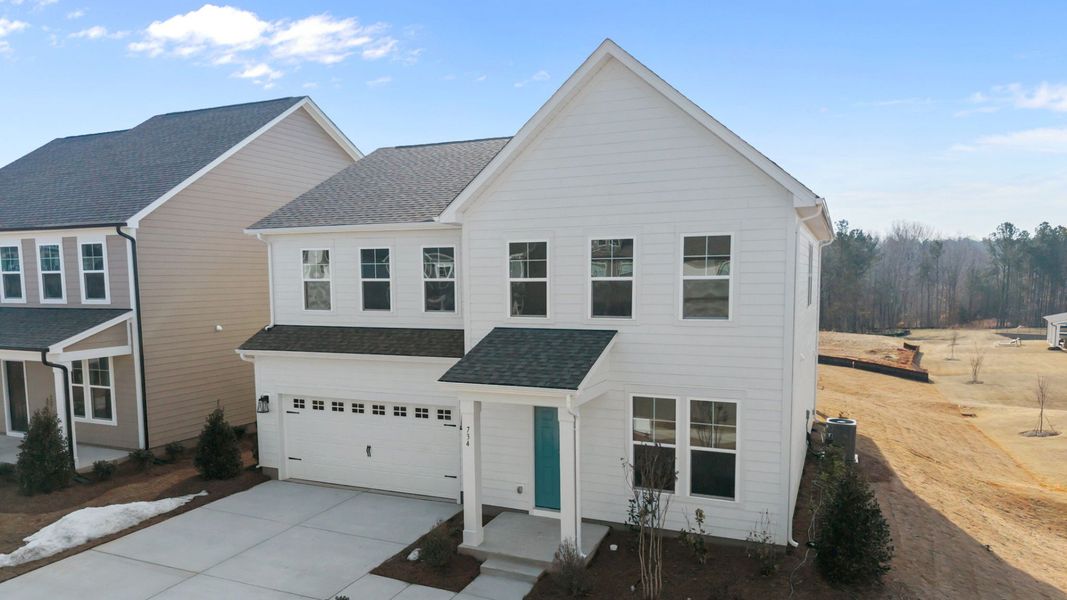 The Burton Plan by DRB homes at Lakeside Glen, in York SC -
