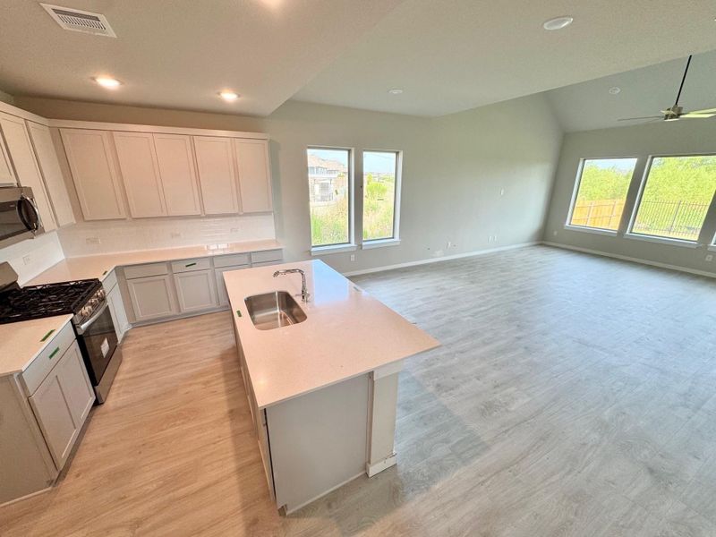 Furnished interior view inside a new home in Prairie Winds, Hutto (Image 9). Furnished interior view inside a new home in Prairie Winds, Hutto (Image 9).