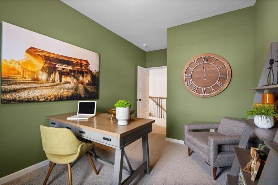 Furnished interior view inside a new home in Sycamore Crest, Calhoun (Image 11).