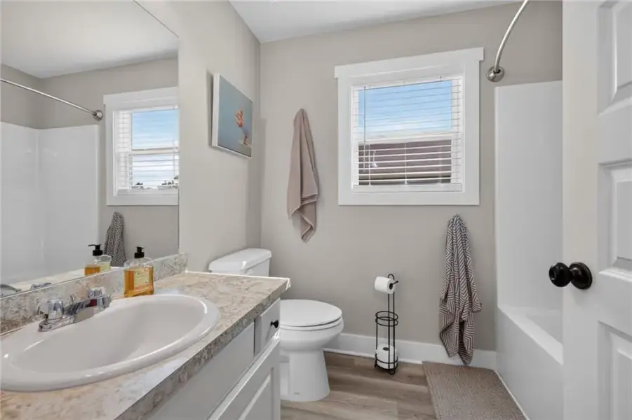 Furnished interior view inside a new home in , Winder (Image 26).