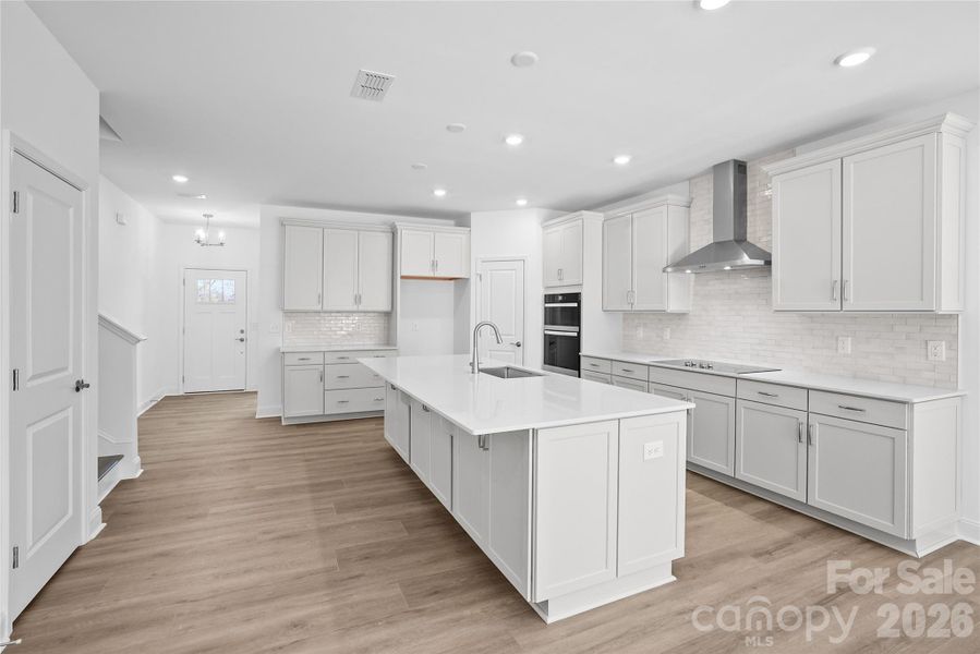 Furnished interior view inside a new home in Elmbrook, Indian Trail (Image 12).