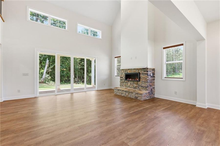 Spacious, unfurnished interior of a new home in , Cornelia (Image 35).