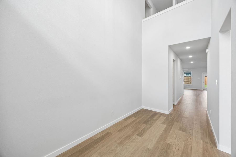 Entryway in the Winters home plan by Trophy Signature Homes – REPRESENTATIVE PHOTO