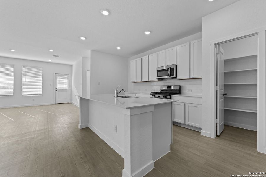 Furnished interior view inside a new home in , New Braunfels (Image 5). Furnished interior view inside a new home in , New Braunfels (Image 5).