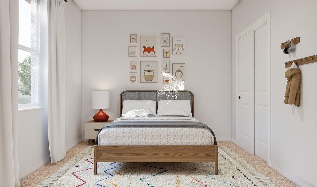 Bedroom 3 (*Artist rendering used for illustration purposes only.)