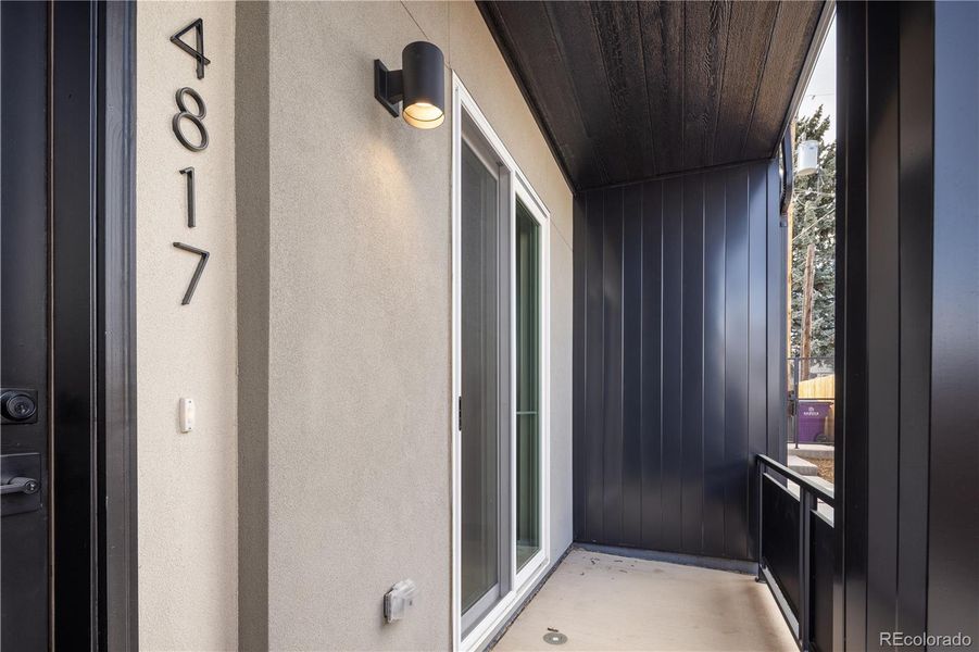 Exterior details and patio area of a home in , Denver (Image 24).