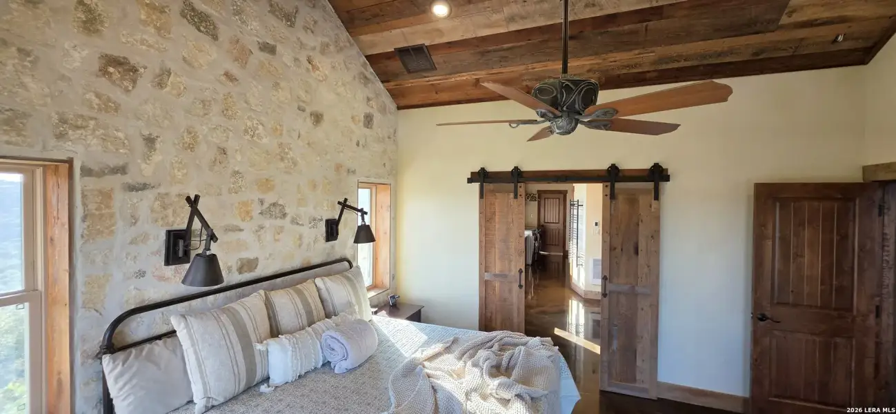 Furnished interior view inside a new home in , Leakey (Image 13).