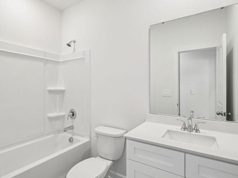 Furnished interior view inside a new home in Brighton Springs, York (Image 7).