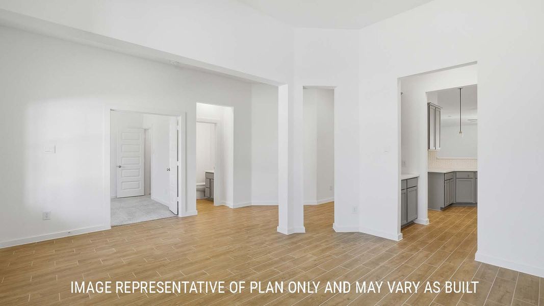 Spacious, unfurnished interior of a new home in The Woods, Lumberton (Image 15).