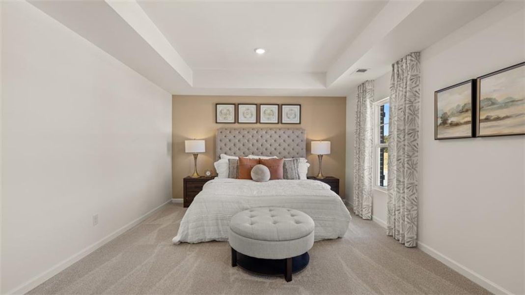 Furnished interior view inside a new home in , Stockbridge (Image 14).