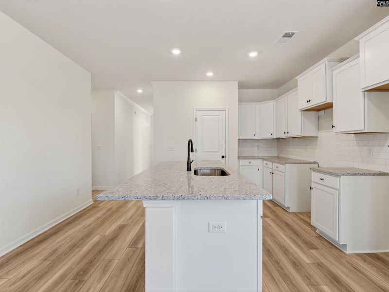 Furnished interior view inside a new home in Old Charleston Acres, Pelion (Image 6).