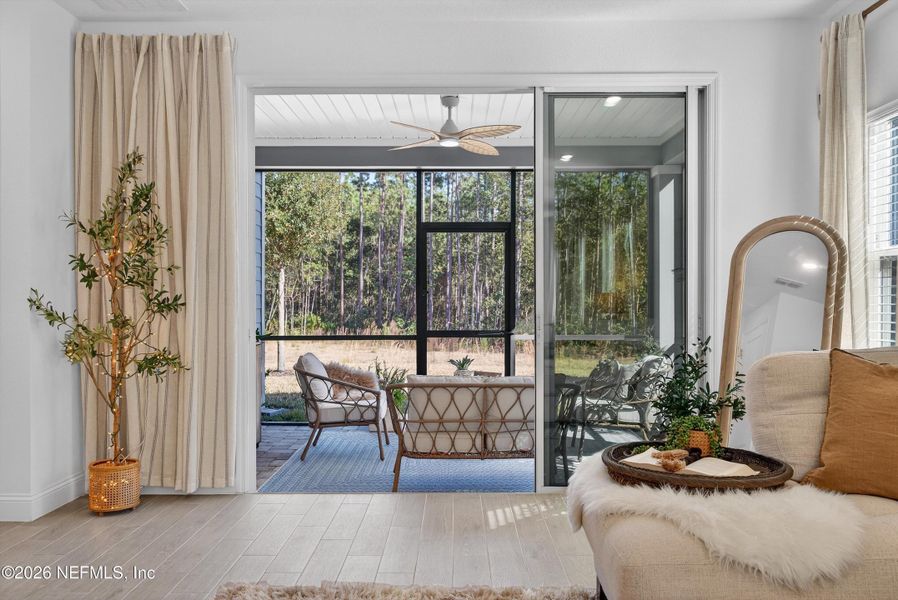 Furnished interior view inside a new home in , St. Johns (Image 7). Furnished interior view inside a new home in , St. Johns (Image 7).
