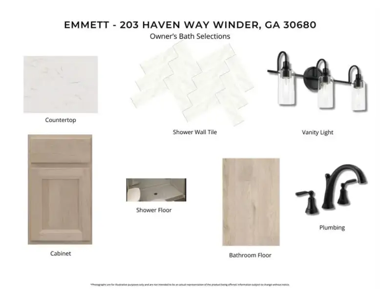 Sample of building materials used in homes in Stonehaven, Winder (Image 4).