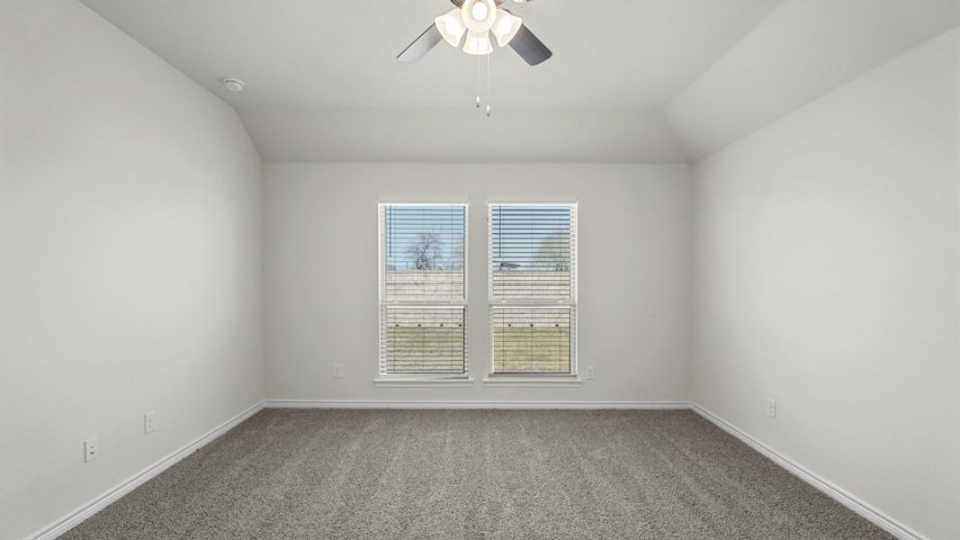 Representative unfurnished interior of a home built from the Wimberley by D.R. Horton in Elevon, Lavon (Image 10). Representative unfurnished interior of a home built from the Wimberley by D.R. Horton in Elevon, Lavon (Image 10).