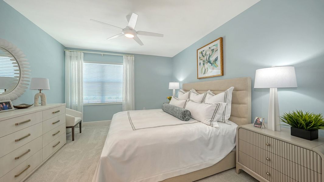 Representative furnished interior of a home built from the Parker by Neal Communities in SkySail, Naples (Image 27).
