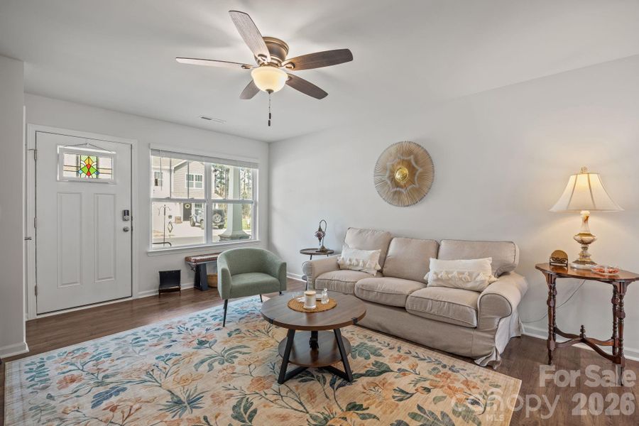 Furnished interior view inside a new home in , Candler (Image 4). Furnished interior view inside a new home in , Candler (Image 4).