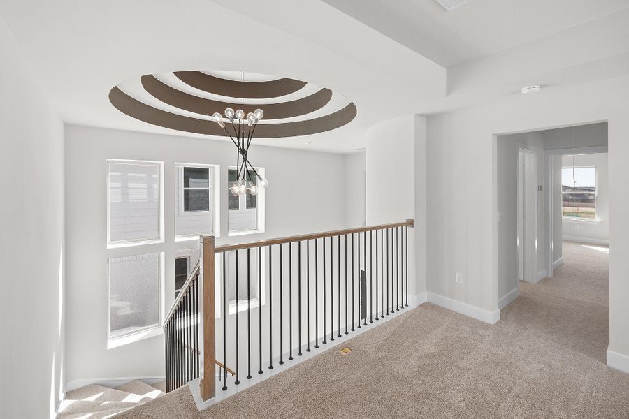 Spacious, unfurnished interior of a new home in Parmer Ranch, Georgetown (Image 25).