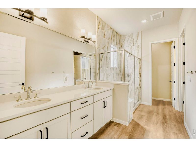 Furnished interior view inside a new home in , Fort Collins (Image 11).
