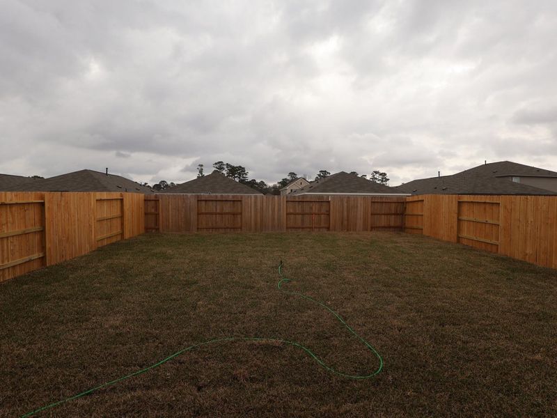 Exterior details and patio area of a home in Indian Springs, Crosby (Image 2). Exterior details and patio area of a home in Indian Springs, Crosby (Image 2).