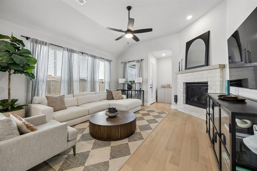 Furnished interior view inside a new home in , Celina (Image 12).