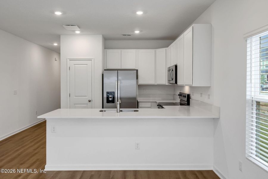 Furnished interior view inside a new home in , Jacksonville (Image 10).