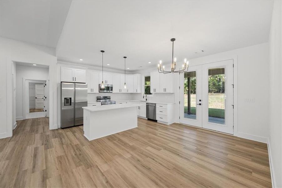 Furnished interior view inside a new home in , Taylorsville (Image 16).